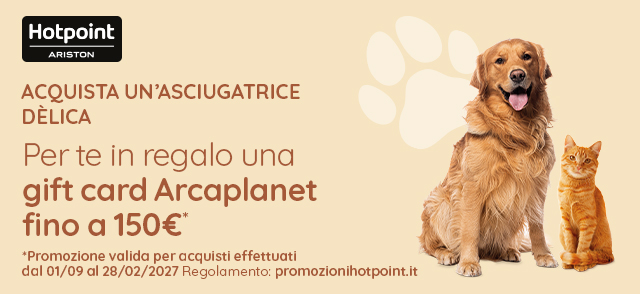 Promo: Whirlpool: per te gift card Arcaplanet